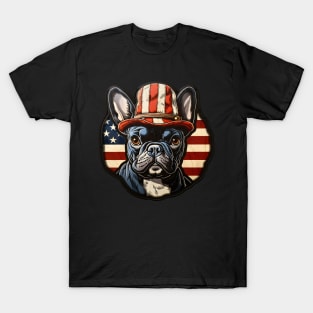 French Bulldog 4th of July T-Shirt